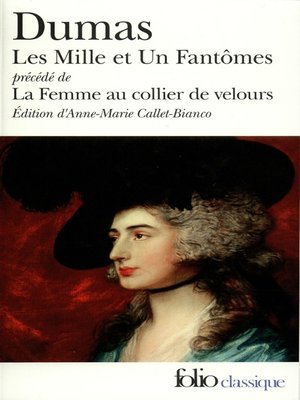 cover image of Les Mille et Un Fantômes/La Femme au collier de velours